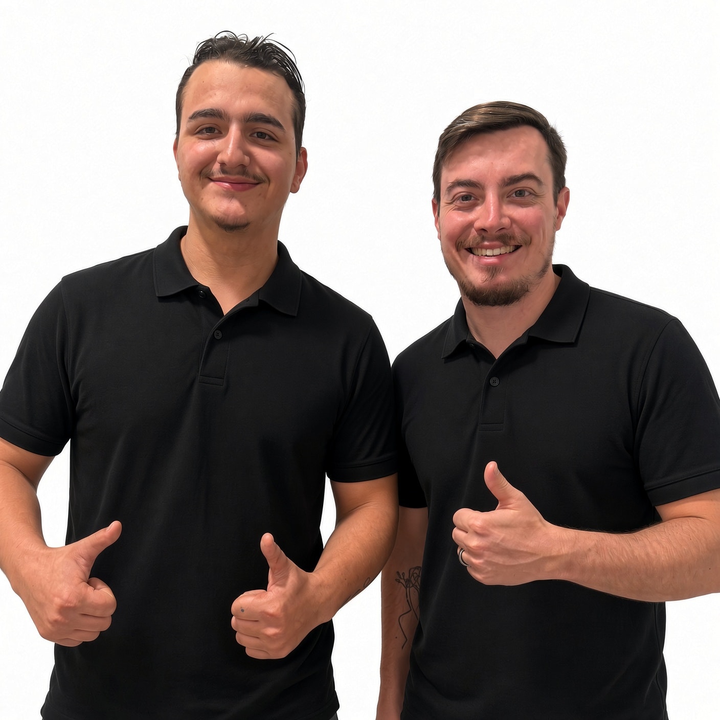 Brandon and Manny, the two brothers behind Desert Frog Home Solutions